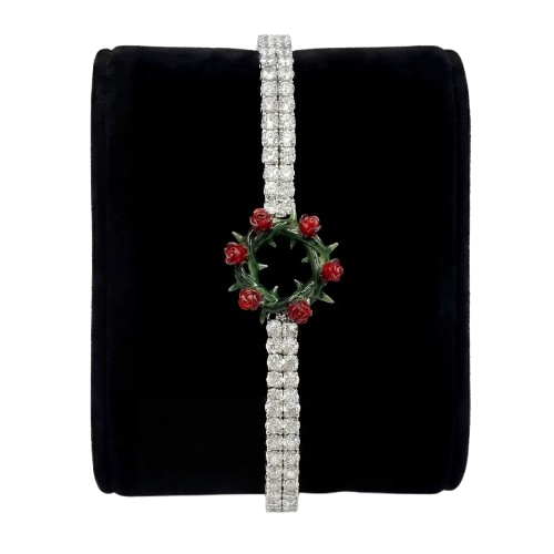 Mary's Rose Crown Bracelet
